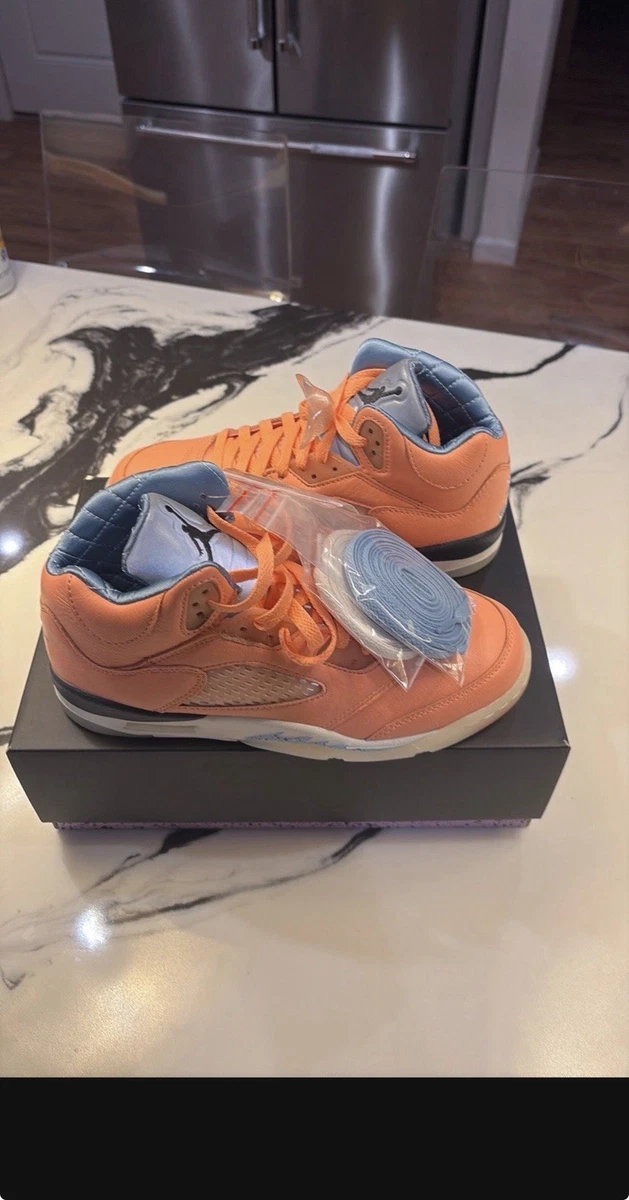 Jordan Air Jordan 5 ネイビー/オレンジ Preços baixos em Jordan Super Fly 5 Orange | eBay
