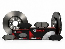 2x discos de freno traseros CEIBACH + pastillas 340 mm ventiladas para Volvo C40 Xc40 Xc90