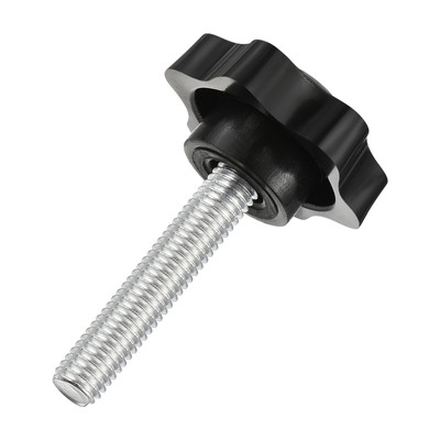 M8 Screws Uxcell Clamping Handle Screw Knobs Handle Star Knob M6 X 26mm Male Thread 2pcs Bow Knobs