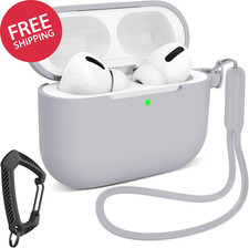 Compatible for Airpods Pro 3 Silicone Case 2025 - Soft Protective Skin Cover wit