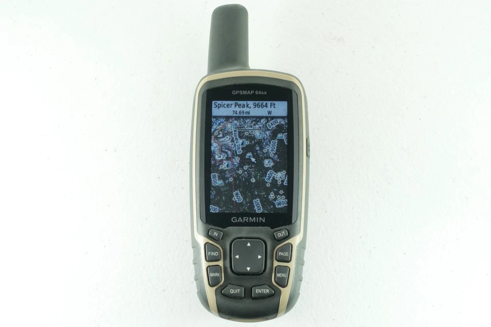 Garmin GPSMAP 64sx w/ TOPO U.S. 24K Maps Upgrade Choose Two Regions! - Image 2 of 4