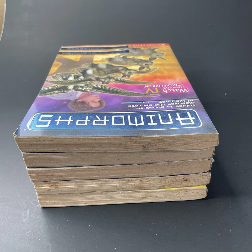 Lot of 5 Vintage 1990s ANIMORPHS Paperback Books 19-21 K.A. Applegate — 第 4/4 张图片