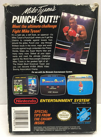 COMPLETO Mike Tyson's PUNCH-OUT!! Nintendo NES CIB Manual CAJA Probado FUNCIONA