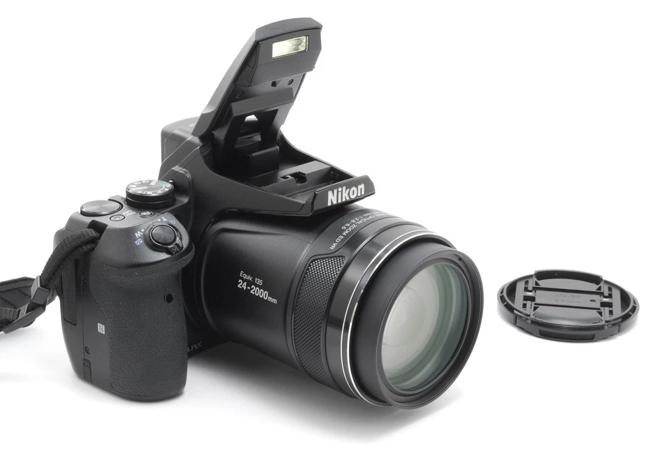 【MINT- BOXED】Nikon COOLPIX P900 Black 16MP Digital Camera 83x Zoom - Image 3 of 4