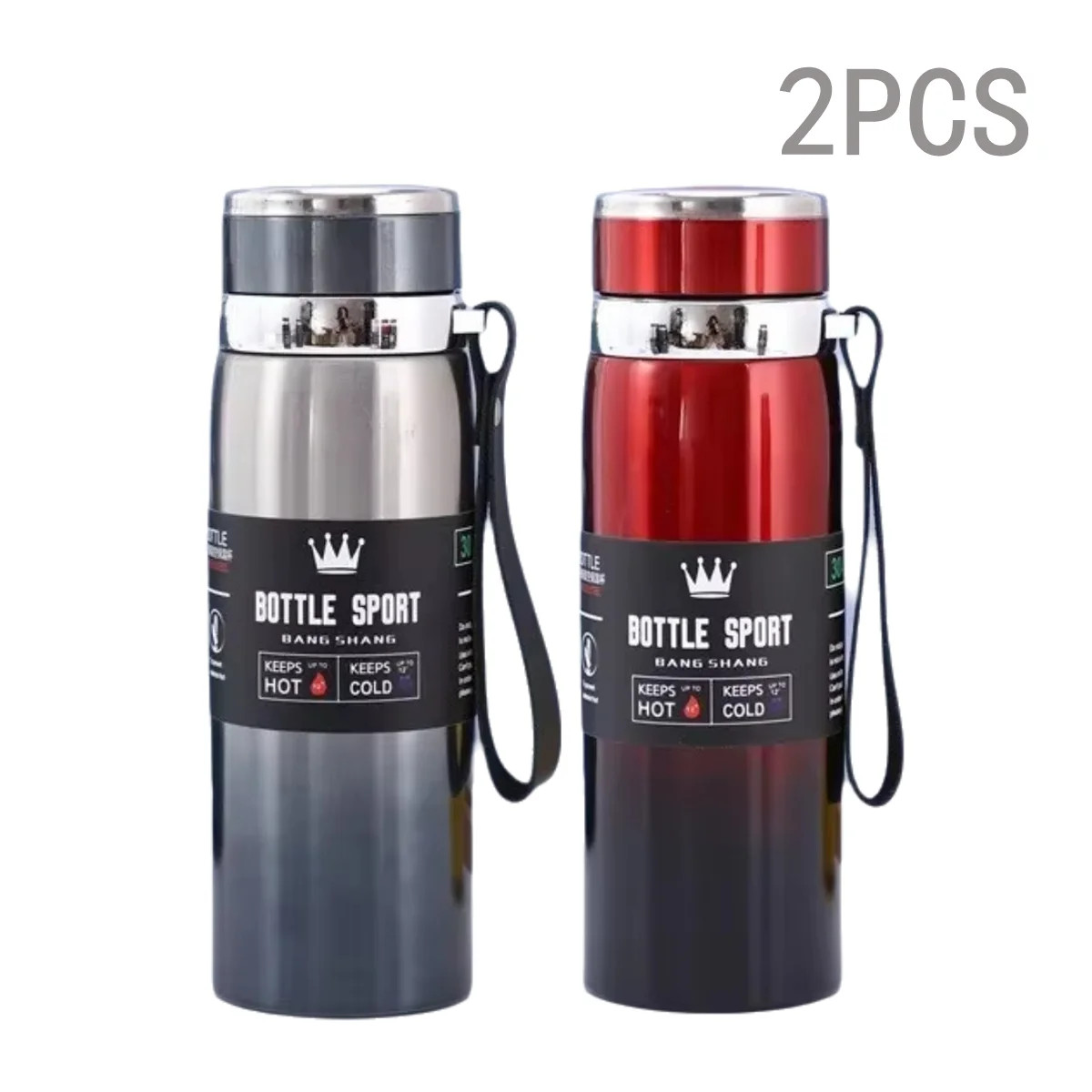 Cold Hot Thermos Tea Coffee Vacuum Flasks Stainless Steel