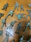 LARGE Lot Of Vintage WWII ++ Marx, MPC & Timee Olive Green Army Men Hard Plastic — photo 5