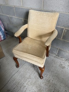 Antique Wingback Arm Chair