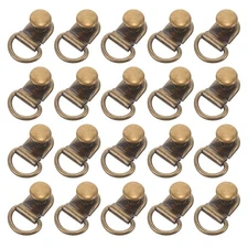 60 Pcs Shoe Lace Hook Boot Repair Supplies Eyelet Hooks for Boots