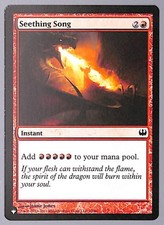 Seething Song - 70 - Duel Decks: Knights vs. Dragons (DDG) The List Reprints MTG