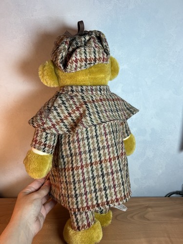 MERRYTHOUGHT TEDDY BEAR SHERLOCK HOLMES 15 INCH MOHAIR 1993 HERITAGE COLLECTION - 第 5/9 張圖片