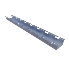 NavePoint Electro Zinc Plated 16" Ceiling Hanging Bar - 4 Pack