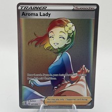 Aroma Lady (Secret) Rainbow Rare - 221/203 - SWSH07: Evolving Skies  on eBay