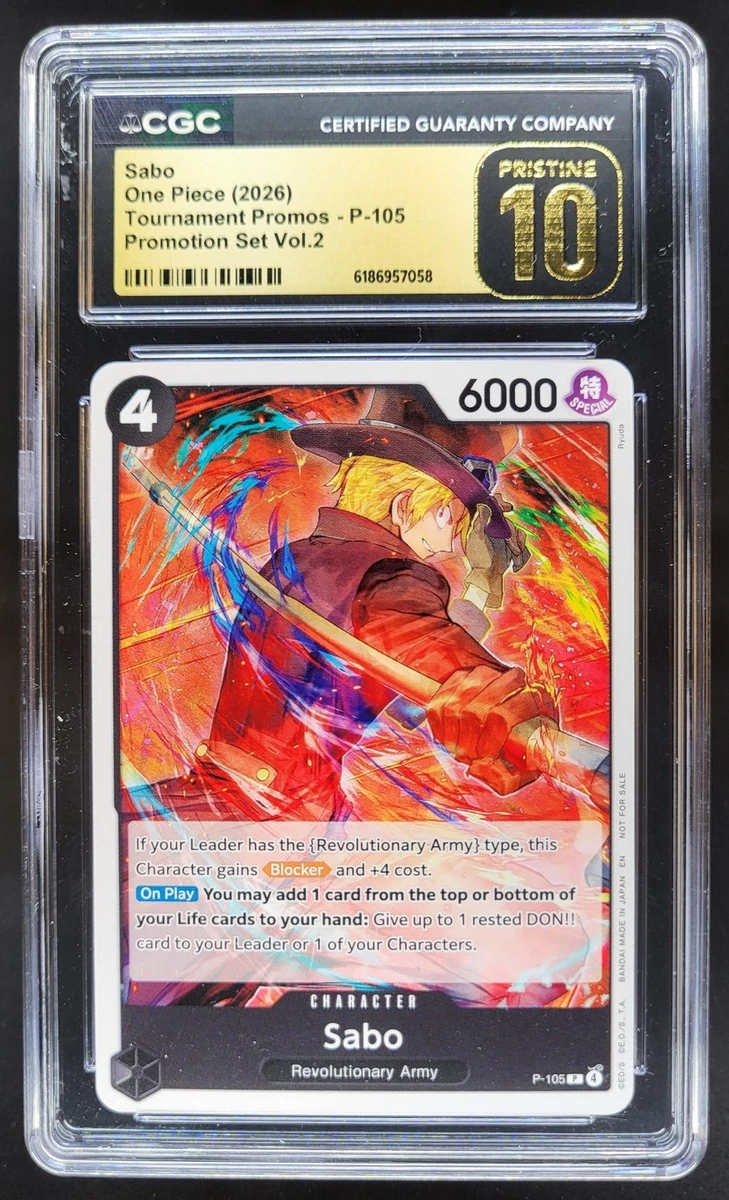 Sabo P-105 One Piece Promotion Cards for sale | eBay