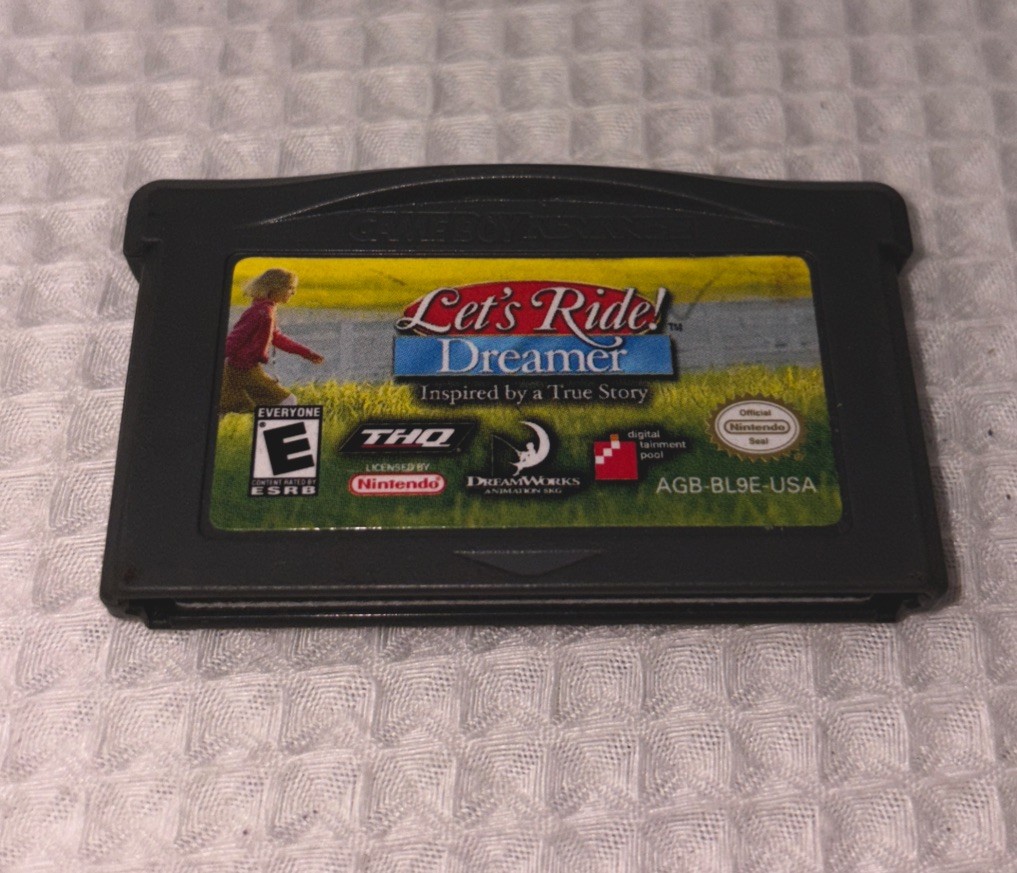 Let's Ride Dreamer (Nintendo Game Boy Advance, 2006) Equestrian Dressage Horses
