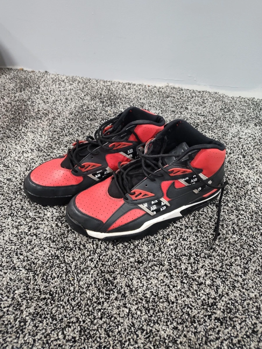Nike Men’s Air Trainer SC High SOA Speed 2018-SZ 9-Red Basketball Shoes Nike Air Trainer SC SOA High Speed Red for Sale  main image 4