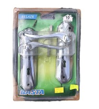 Basta Belair Chrome Lever Lock Door Handle Pack NEW Planted Springing Mechanism