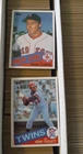 1985 Topps Baseball Single Cards #1 to #250 Create Own Lot