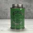Vintage Nor-V-Gen Shoe Oil Advertising Tin Full Weatherproofing Leather 40s-50s