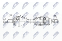 Antriebswelle NTY NPW-NS-108 FüR Nissan Note E11 NE11 Micra 3 K12 160