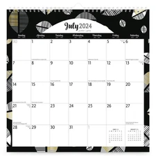 BrownTrout,  Ebony And Ivory by Plato 2025 Wall Calendar