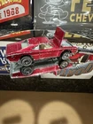Vintage RARE Hot Wheels Redline 1968 Custom Dodge Charger MAGENTA!!