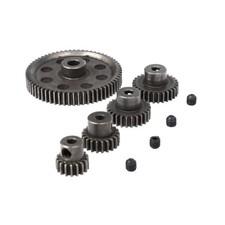 17-64t Metal Spur Differential Gear Motor Pinion Cogs Set For Hsp 110 Rc Cars B
