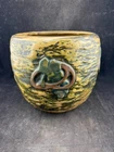 Roseville Imperial I 1921 Vintage Art Pottery Green Jardiniere Planter 8.5"