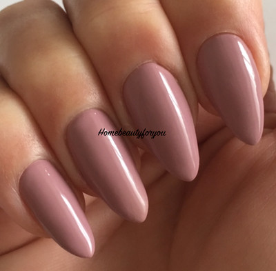 Bluesky DC72 Deep Fawn Nagellack-Gel – Soft Mauve Farbe, Für UV/LED-Lampen, 10 Ml + 2 Glanztücher