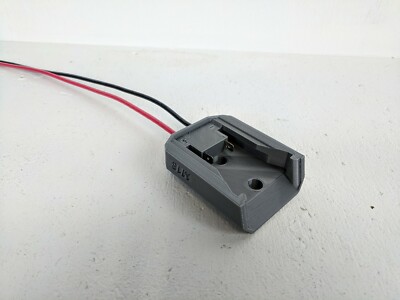 Milwaukee M18 Lithium Battery Adapter for DIY Power Output, Connection Block