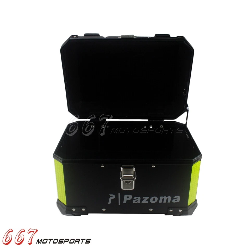 Maleta trasera maletero trasero 45L para BMW R1200GS F800GS 650 Harley Honda Foto 4 de 4