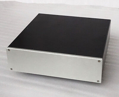 Power Amplifier Enclosure 430*90*358mm NAIM style Full Aluminum preamp Chassis