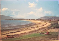Vtg Irish Postcard CRANFIELD Carlingford Lough Down Northern Ireland Eason NI12