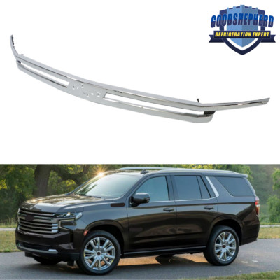 Front Grille Grill Chrome Trim For 2021-2023 Chevrolet Tahoe/Suburban LS LT RST