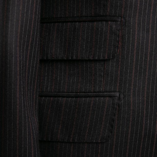 NWT $3250 PATRICK HELLMANN Pure Wool Super 100'S Suit Midnight 38US/48IT SHORT - Picture 17 of 23