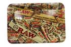 <!--F#f_0-->Raw Metal Rolling Tray - Mixed Product Design Smoking Tobacco - Mini (18x12cm)<!--F/-->