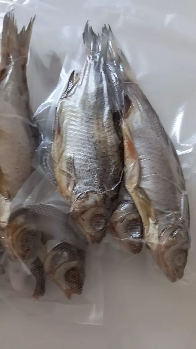 Stockfish Dried Fish with caviar 1,1 lbs / 0,5kg. scales free Vacuum  packaging