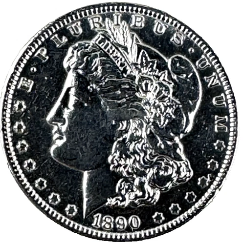 1890-O Morgan Silver Dollar Absolutely Supper Nice Fine Detail 291