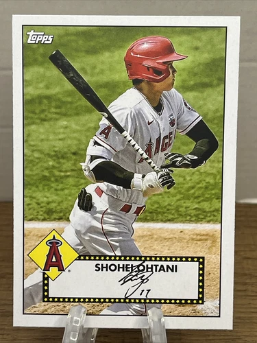 SHOHEI OHTANI 2021 TOPPS HERITAGE Baseball Card #T52-43
