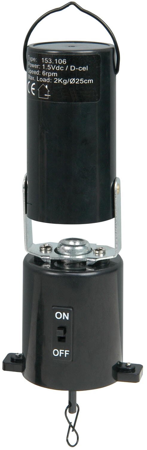 Battery Powered Mirror Ball Motor Wind Spinner