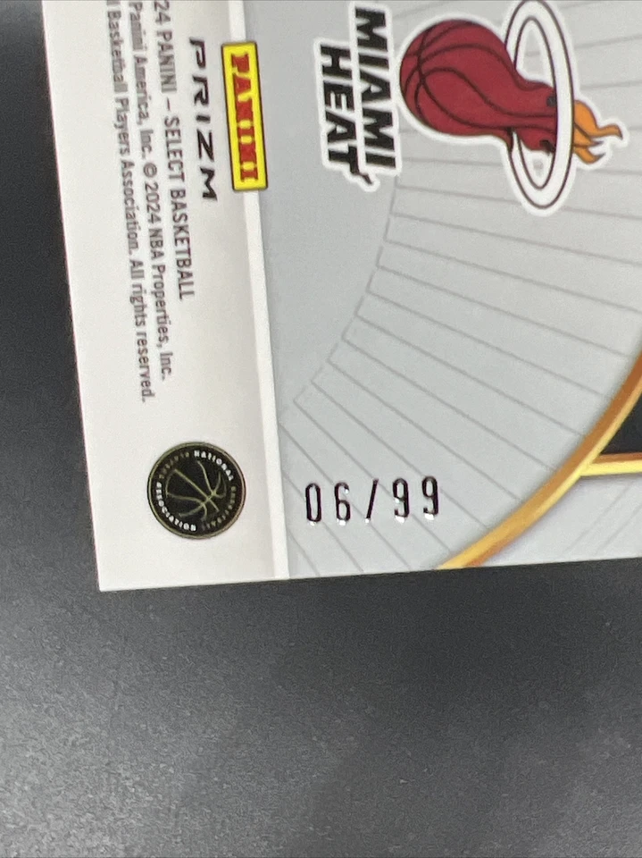 Jaime Jaquez Jr 2023-24 NBA Select #/99 Rookie Revolution Pink Cracked Ice #23 - Image 3 of 3