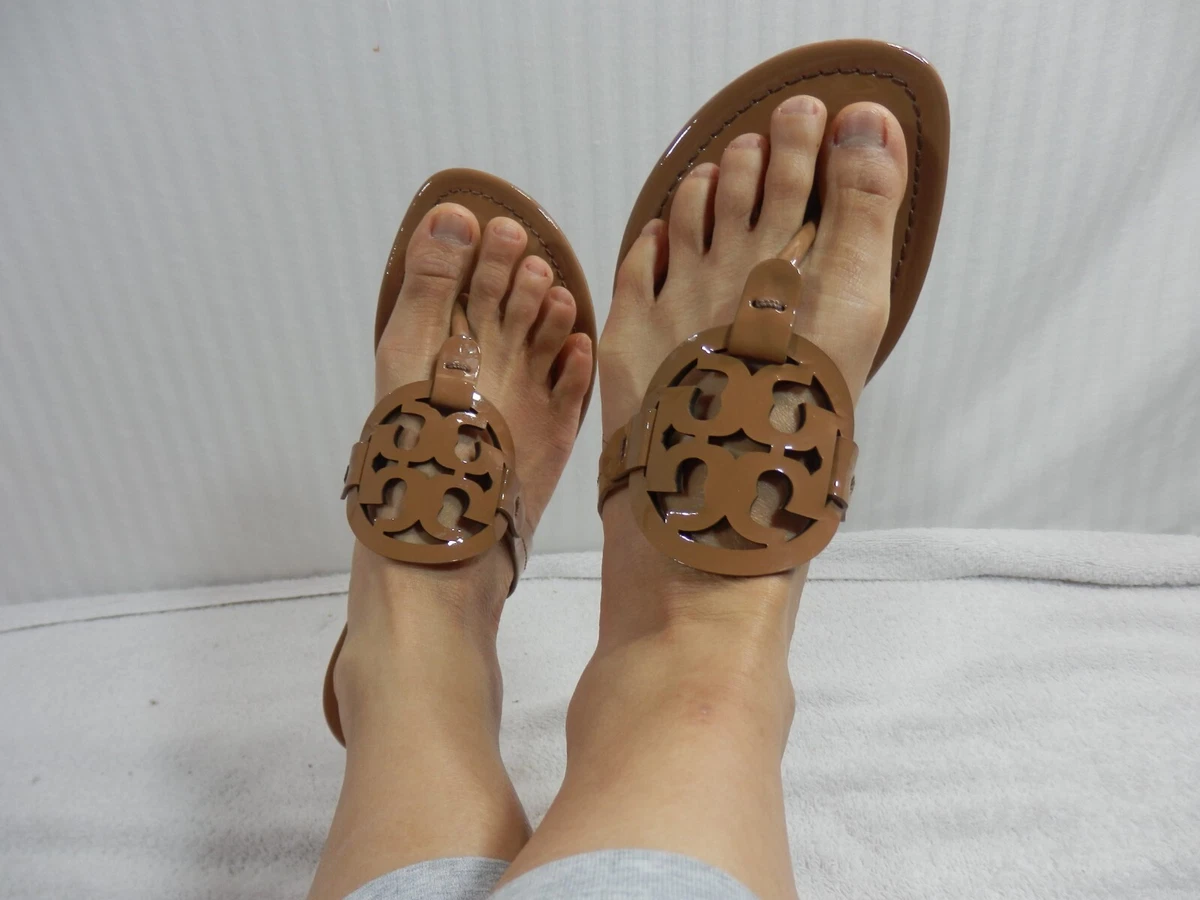 Tory burch miller best sale sandals ebay