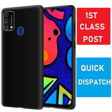 Black Case For Samsung Galaxy M31 Shockproof Gel Rubber Bumper Skin