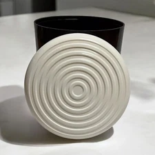 Postmodern Sottsass-like Lidded Plastic Container