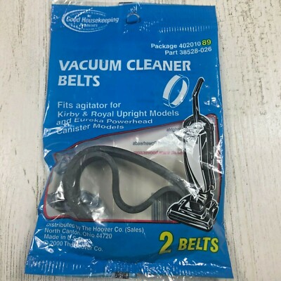 New Hoover Kirby Royal Eureka Vacuum Cleaner Belts (2) 40201089 Part 38528-026 