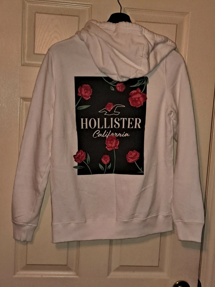 Sudadera con Capucha Pullover Hollister Niñas Talla Med.  Usado solo unas pocas veces Foto 2 de 3