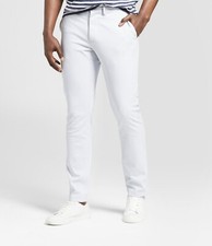 Mens Big  Tall Athletic Chino Pants- GoodFellow - Masonry Gray 40x34