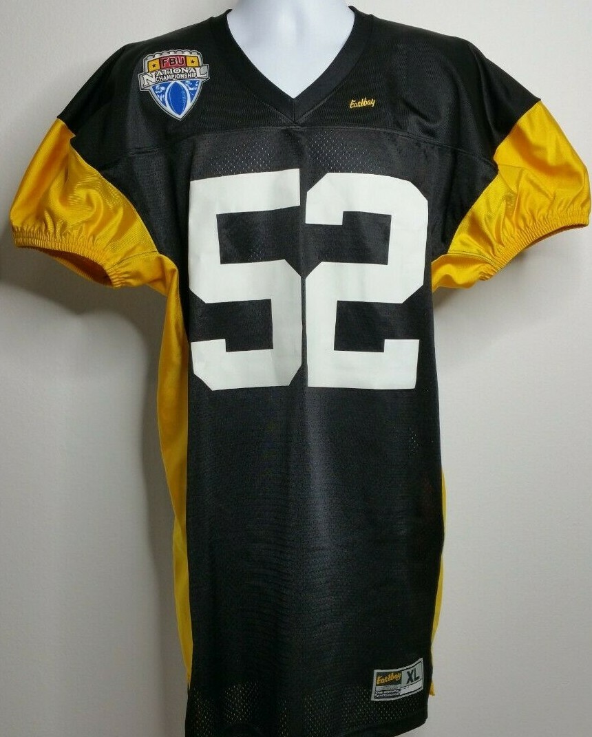 Pre-owned FBU National Championship Black & Gold 52 Football