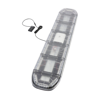 60'' 104 LED Strobe Light Bar Amber Emergency Light Beacon Warning Tow Car Trucks
