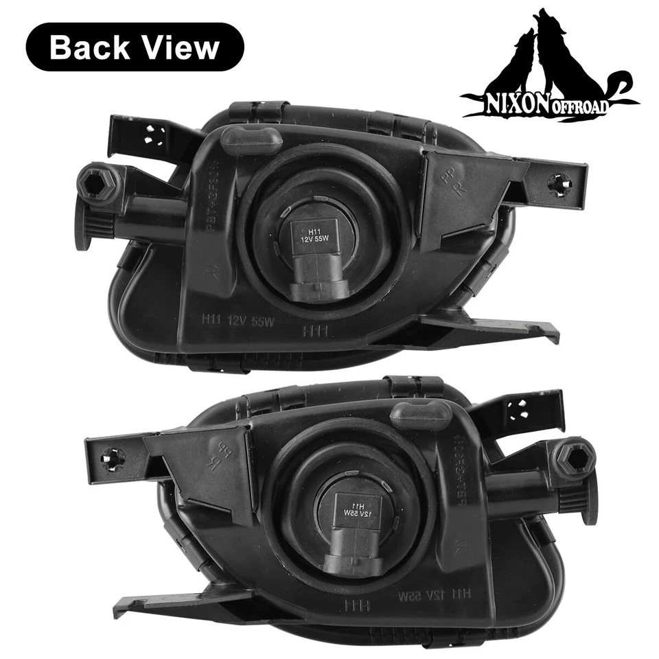 Luz antiniebla de conducción con lente transparente lámpara de parachoques para Mercedes Benz E320 E500 2003-2006 Foto 3 de 4