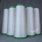 FIVE CONES of STUNNING SUPER FINE 2/80NM PURE SILK COBWEB YARN BRIGHT WHITE LACE